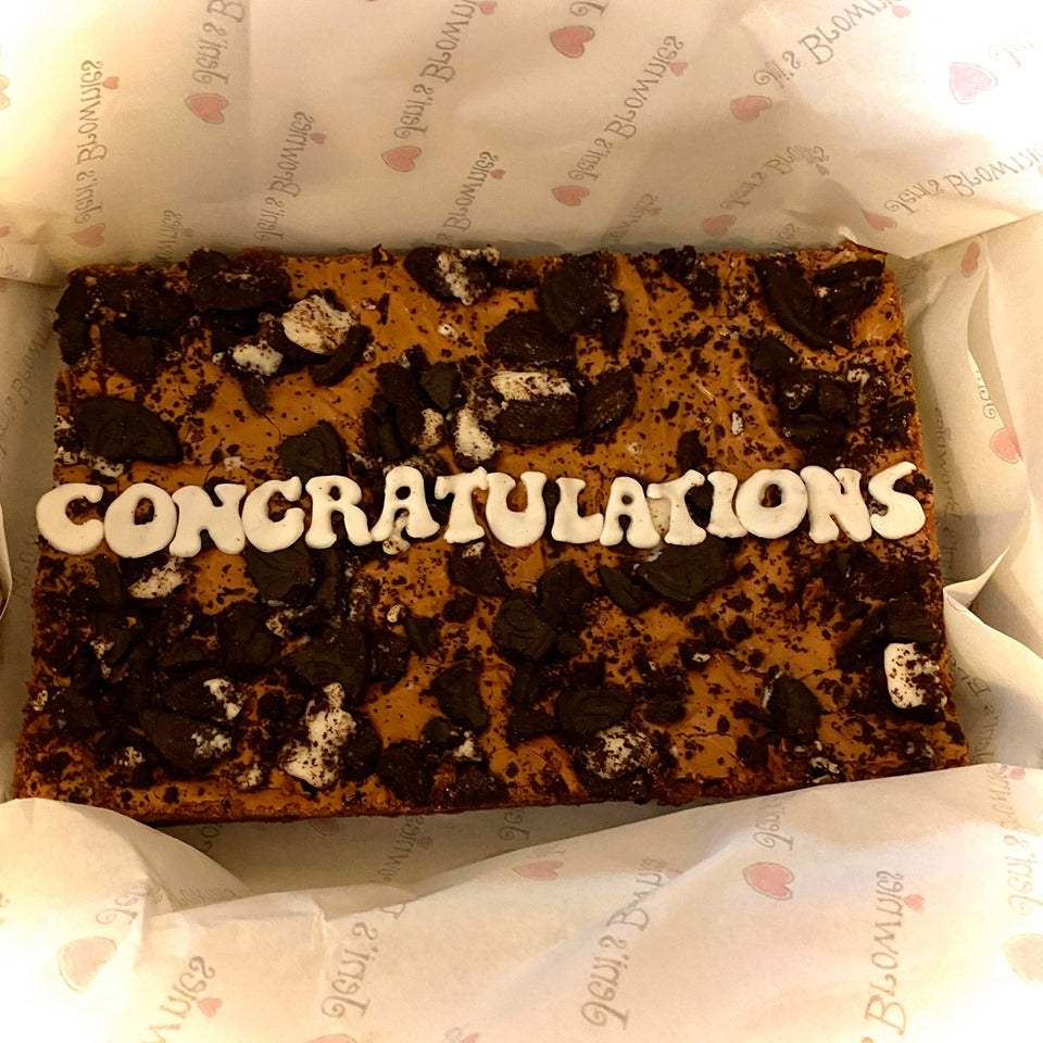 Oreo Brownie Slab