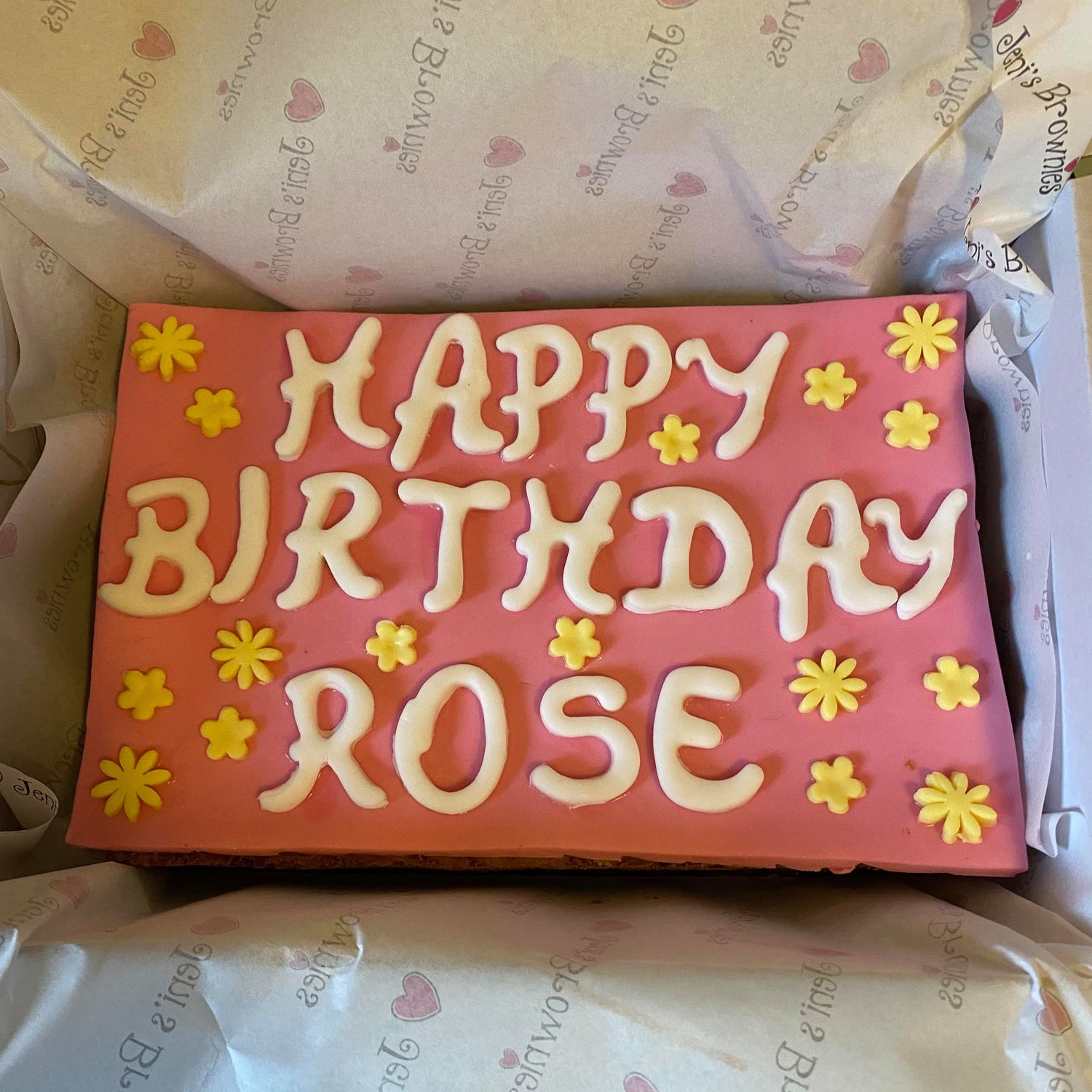 Birthday Brownie
