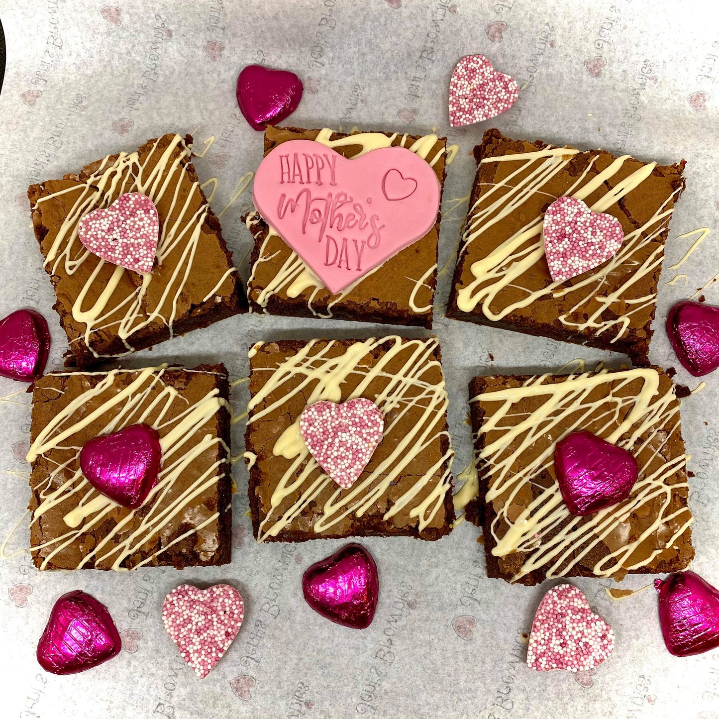 Mother's Day brownies