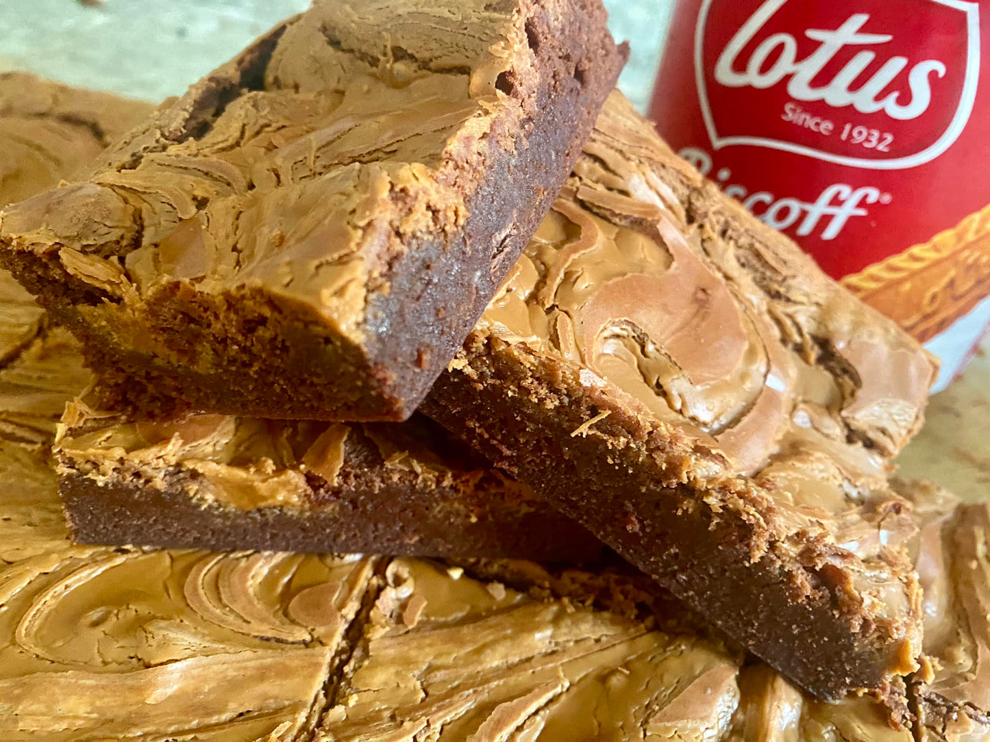 Biscoff Brownie