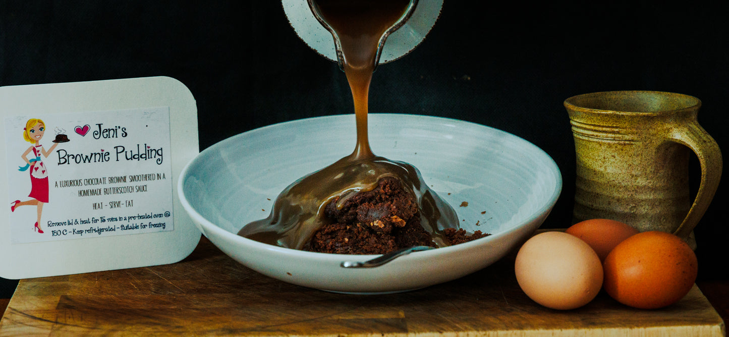 Brownie pudding