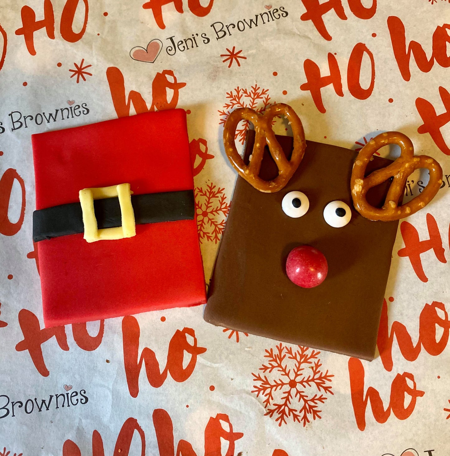 Rudolph Brownies