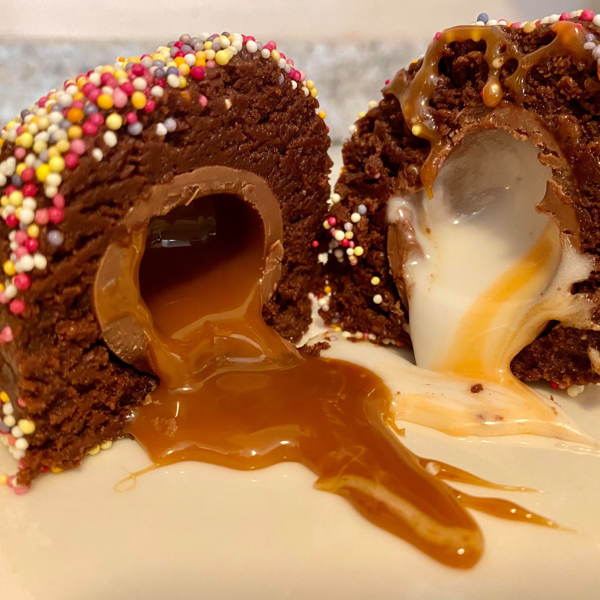 Brownie Scotch eggs