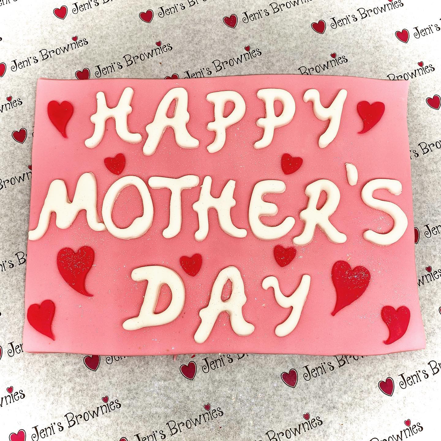 Mother's Day brownies