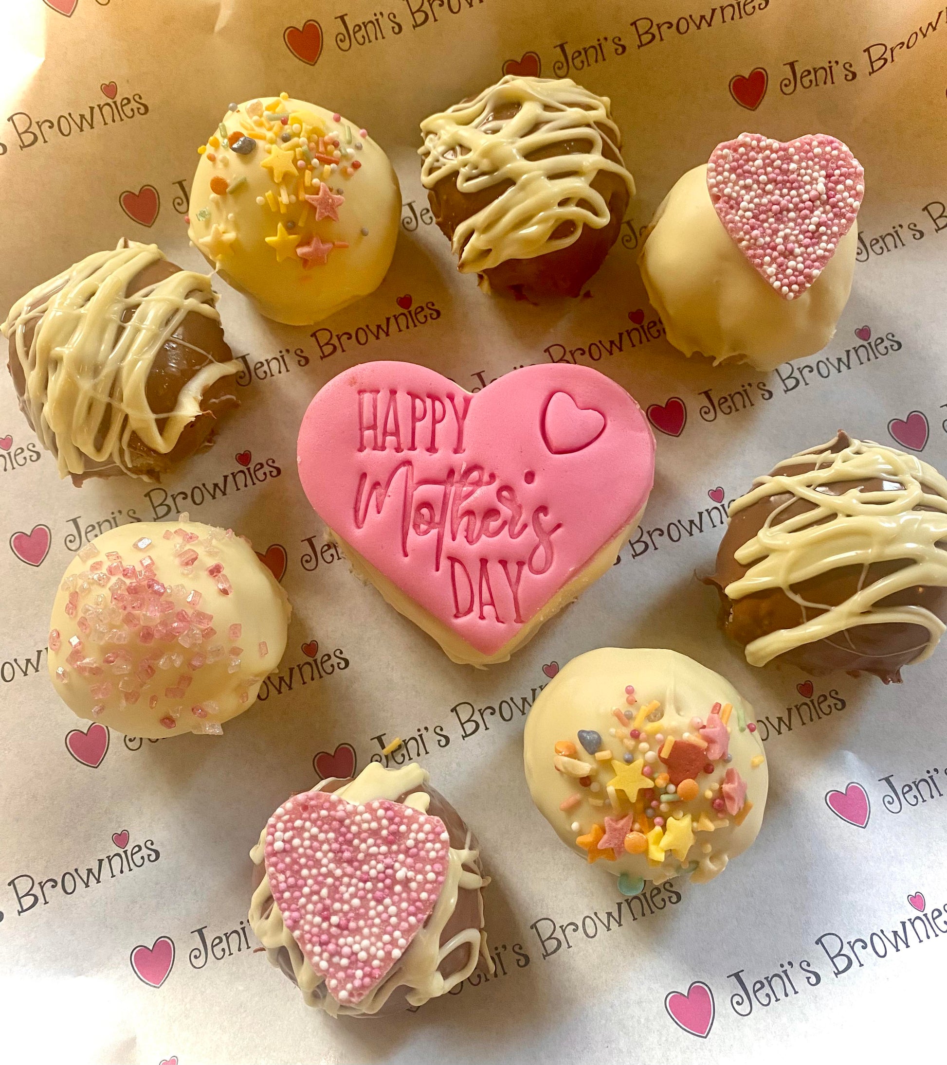 Mother's Day brownies