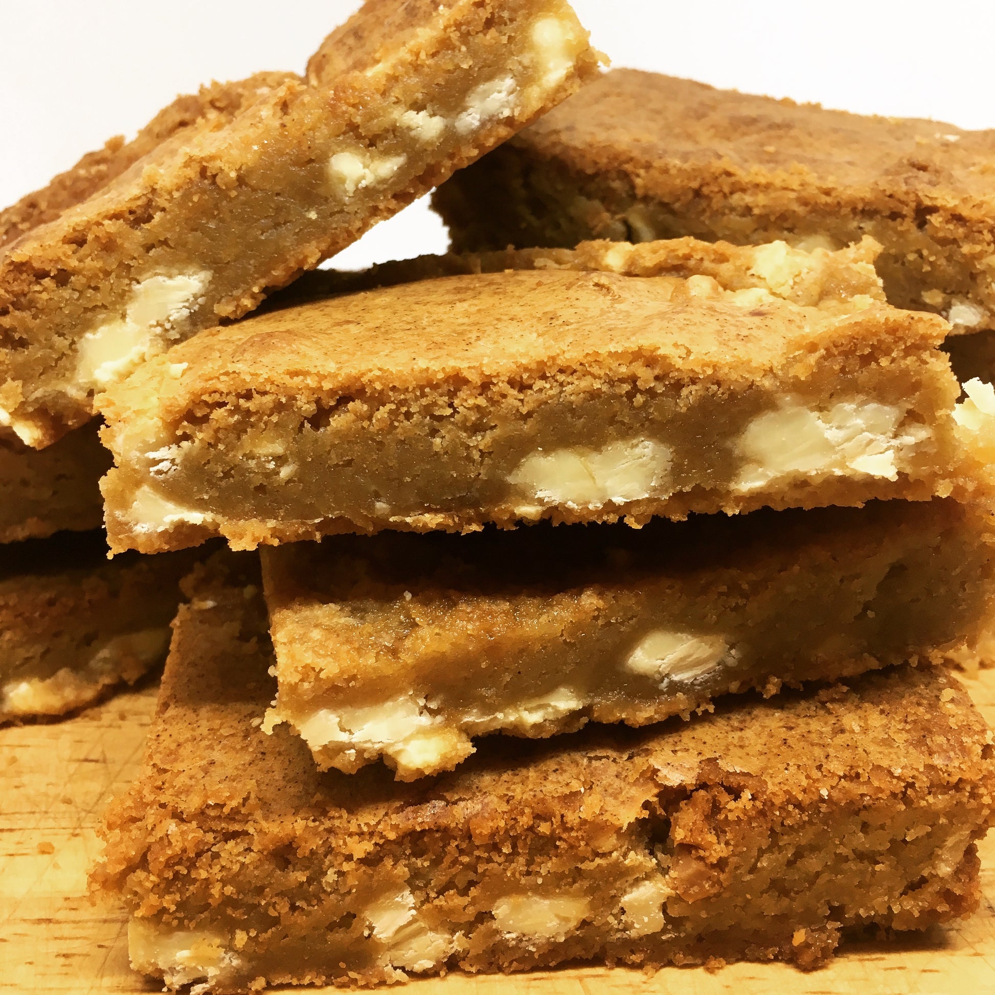 White Choc Blondies