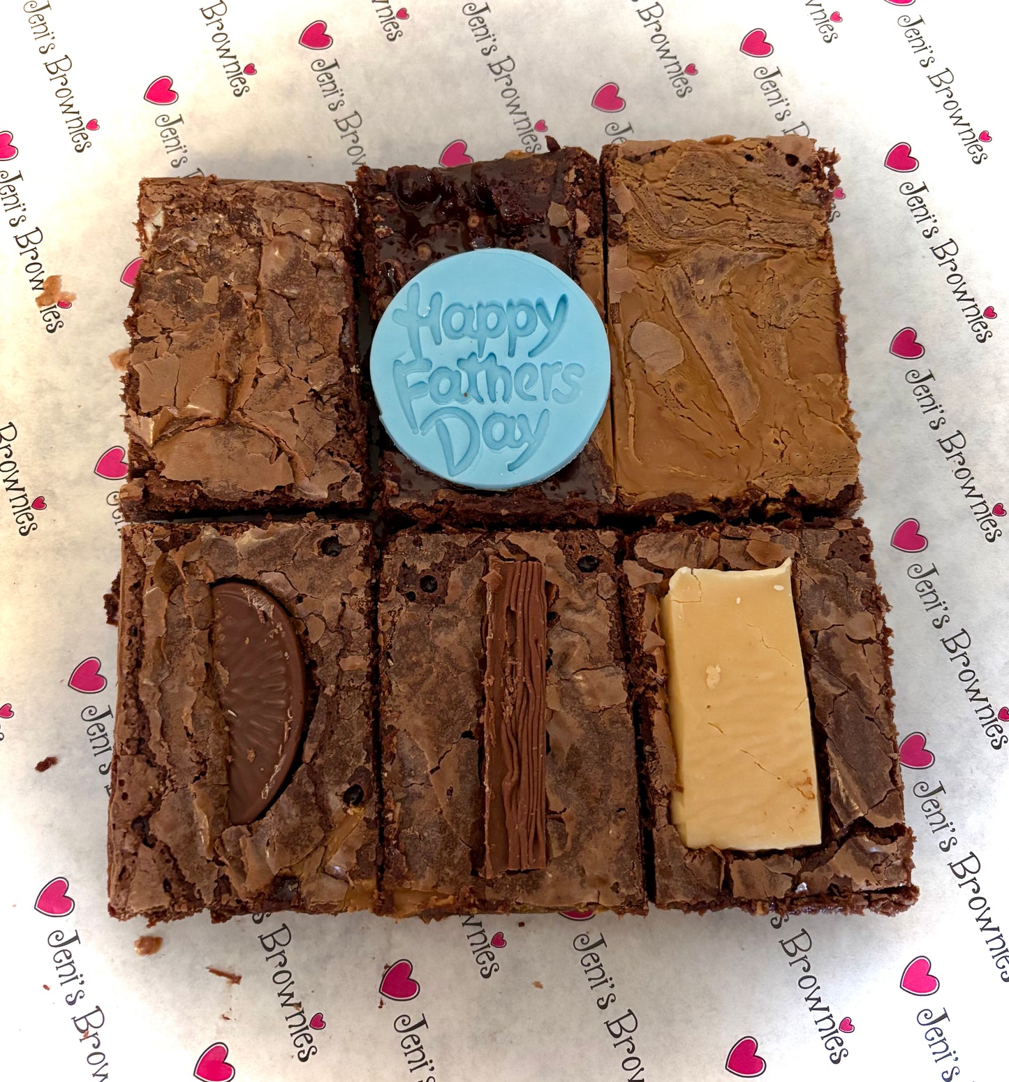 Father's Day Brownie Box