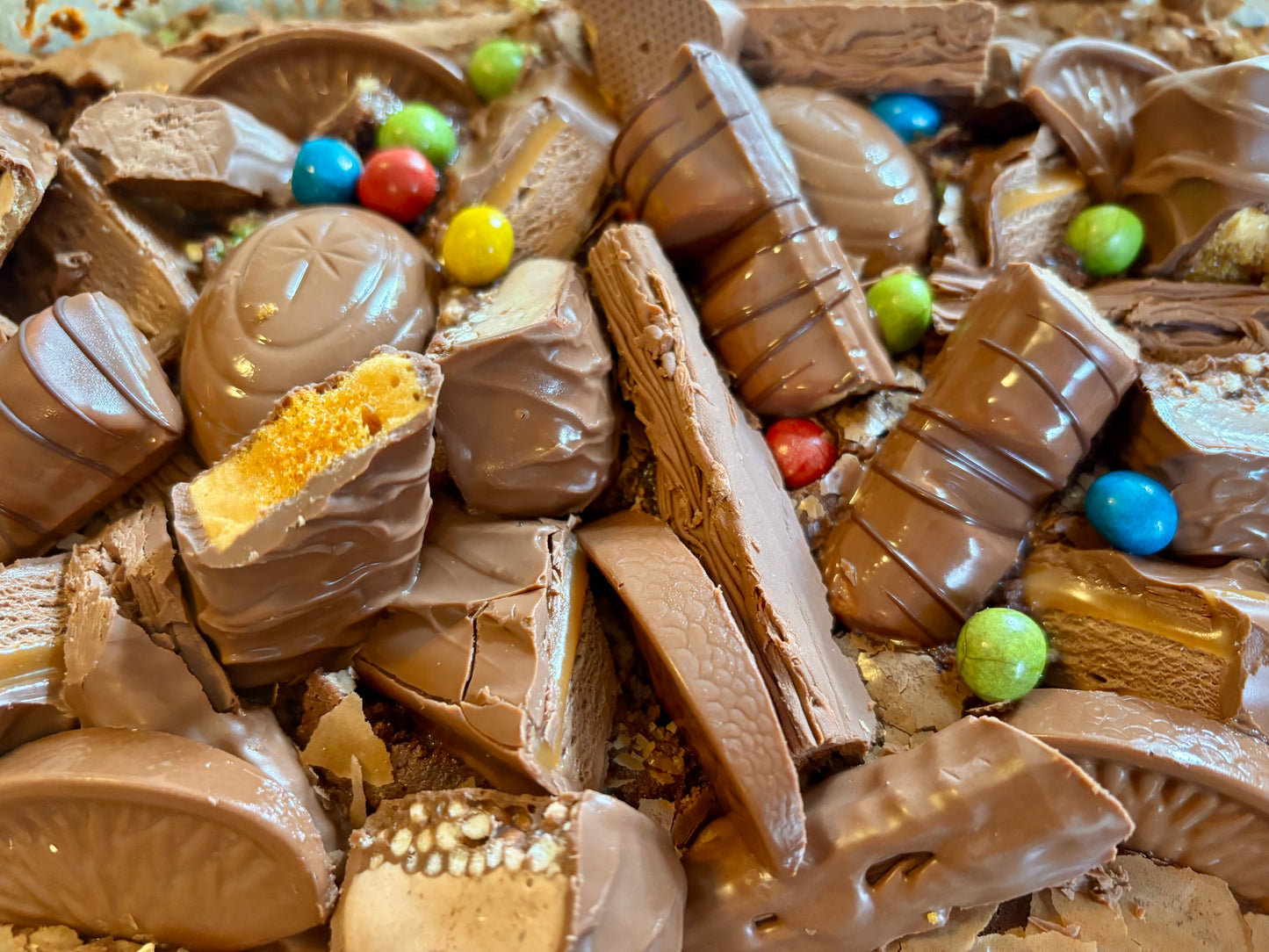 Fully Loaded Brownie Slab