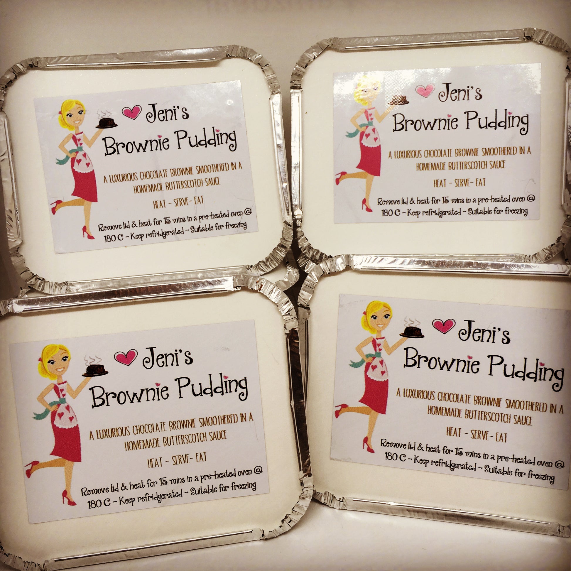 Brownie Puddings