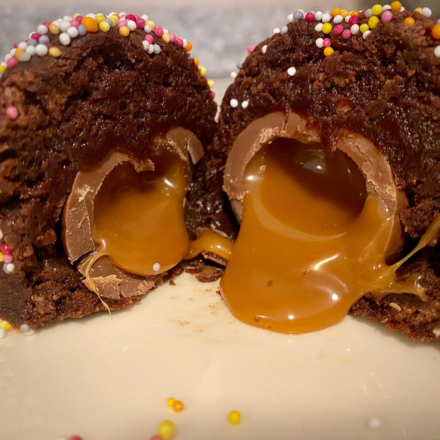Brownie Scotch eggs
